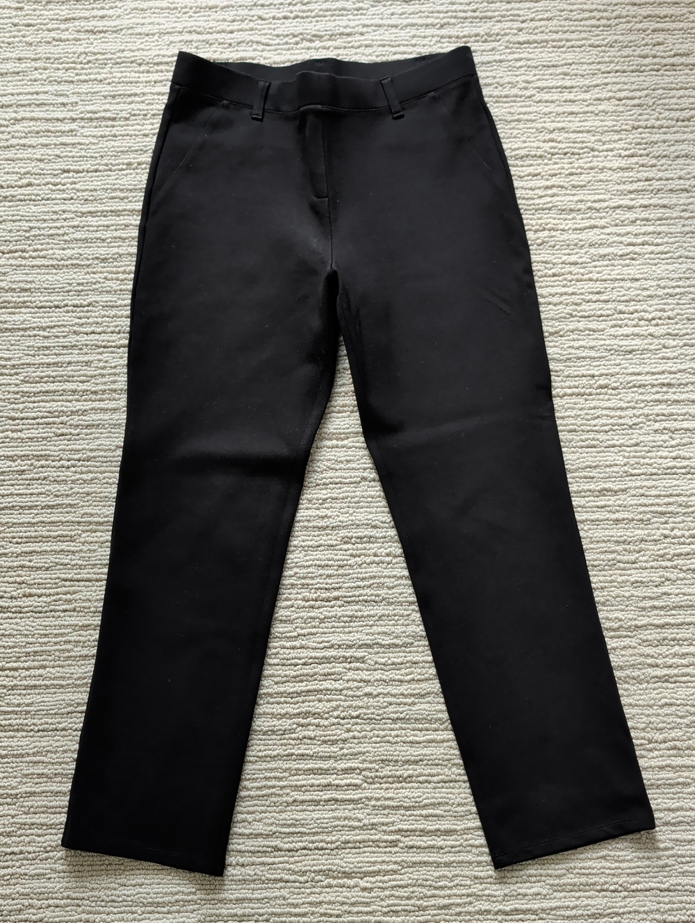 Qince Ultra-Stretch Ponte Straight Leg Pants